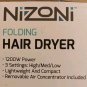 Nizoni Folding Hair Dryer