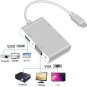 Mini DisplayPort to HDMI DVI DP 4K VGA Adapter, Mini DP Thunderbolt Adapter