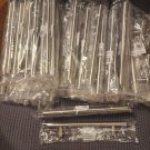 Gobrico 50 Pack Brushed Nickel Cabinet Handles 5" Hole Centers 7.5" Total Length