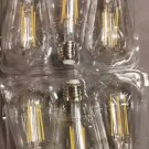 Ascher Led Edison Decorative Bulbs 60 W Equivalent 700 Lumens E26 Dimmable 6 pk