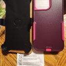 Case for iPhone 15 Pro Max Heavy Duty Rugged Case Belt Clip Holster Kickstand