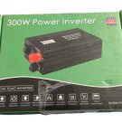 300w Power inverter Car charger 12vDC to 110AC double USB ports/AC oulets