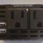 300w Power inverter Car charger 12vDC to 110AC double USB ports/AC oulets