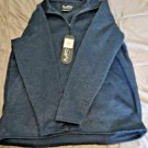 New Mack Russo 1/4 Zip Fleece Lined Men's Pullover Size L