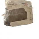 PureFit Super Stretch Sofa Slipcover PFS10-003 Dark Gray
