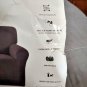 PureFit Super Stretch Sofa Slipcover PFS10-003 Dark Gray