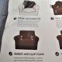 PureFit Super Stretch Sofa Slipcover PFS10-003 Dark Gray