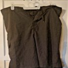 KANU SURF BOARD MENS 3XL BLACK MARINA SHORTS SWIM TRUNKS