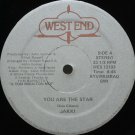 JAKKI you're the Star 12 "West End records a TOM Moulton MIX RARE 1976 disco