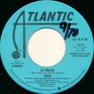 CHIC - LE FREAK - ATLANTIC 3519 - PROMO - 45 Record VG+