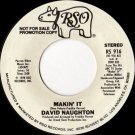 Rock Promo 45 David Naughton - Makin' It / Makin' It On Rso