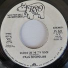 Paul Nicholas - Heaven on the 7th Floor (1977) - DJ Promo Version - 7" single