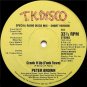 Peter Brown - Crank It Up (1979) - 12" single copies worldwide