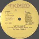 The Ritchie Family - Life Is Music / Lady Luck (12" Vinyl) NM-29270