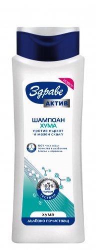 ZDRAVE ACTIVE Anti dandruff shampoo 390 ml CLAY Deep cleansing
