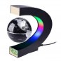 Floating Globe with Colored LED Lights Anti Gravity Magnetic Levitation