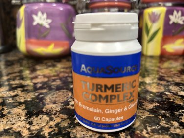 AquaSource Turmeric Complex 60 capsules Food Supplement