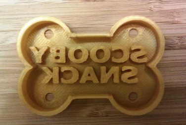 Scooby Snack Cookie Cutter - For Dog Biscuits or People Cookies - Choice of Size