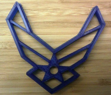 U.S. Military Air Force Logo Cookie Cutter - Choice of Sizes (3D Printed)