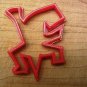 Escher Style Lizard V1 Cookie Cutter - Choice of Sizes - 3D Printed Plastic