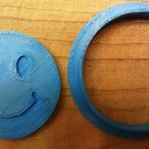 Smiley Face Cookie Cutter - Choice of Sizes - 3D Printed Plastic
