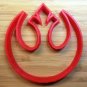Star Wars Rebel Alliance Cookie Cutters (2Types) Choice of Sizes - 3D Printed