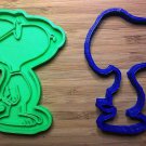 Snoopy Cookie Cutters - Choice of Sizes and 2 Styles - 3D Printed Plastic