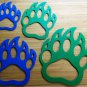 Grizzly Bear Paw Cookie Cutter - Choice of Sizes - 3D Printed Plastic