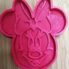Minnie Mouse Cookie Cutter (2 piece) - Choice of Sizes - 3D Printed Plastic
