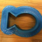 Gold Fish Cookie Cutter - Choice of Sizes - 3D Printed Plastic