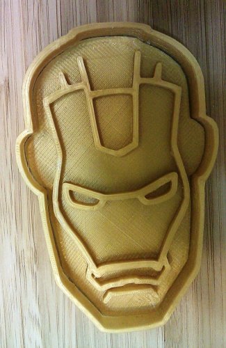 Iron Man Cookie Cutter - Choice of Sizes - 3D Printed Plastic