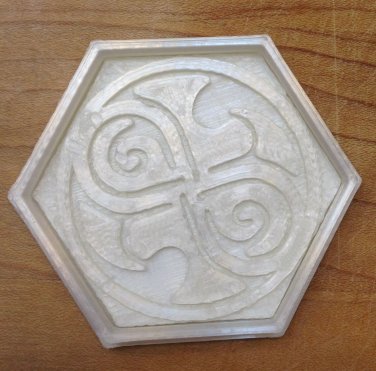 Dr Who - Time Lord Symbol Cookie Cutter - Choice of Sizes - 3D Printed Plastic