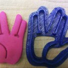 Star Trek Vulcan Salute Cookie Cutter - Choice of Sizes - 3D Printed Plastic