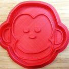 Monkey Face Cookie Cutter - Choice of Sizes - 3D Printed Plastic
