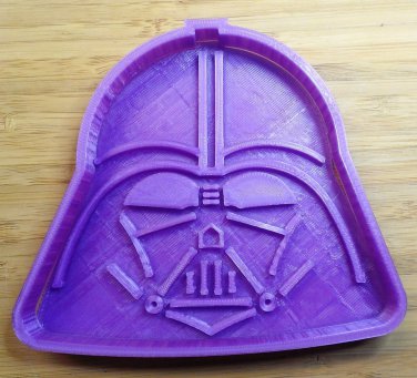 Star Wars Darth Vader Cookie Cutter - Choice of Sizes - 3D Printed Plastic