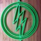 The Flash Logo Cookie Cutter - Choice of Sizes - 3D Printed Plastic