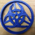 Biohazard Logo Cookie Cutter - Choice of Sizes (3D Printed Plastic)