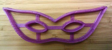 Masquerade Mask Cookie Cutter - Choice of Sizes - 3D Printed Plastic