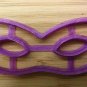 Masquerade Mask Cookie Cutter - Choice of Sizes - 3D Printed Plastic