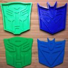 Transformers Cookie Cutters - Autobot, Decepticon - Choice of Sizes - 3D Printed