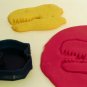 T-Rex Cookie Cutter (Tyrannosaurus Rex) Choice of Sizes - 3D Printed Plastic