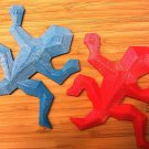 Escher Style Lizard - Choice of Sizes - 3D Printed Plastic