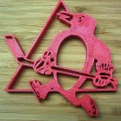 Pittsburgh Penguins Logo (Sports - Hockey) - Choice of Sizes - 3D Printed