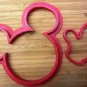 Cookie Cutters: Mickey Mouse, Mickey Glove, Bow Tie - Choice of Sizes