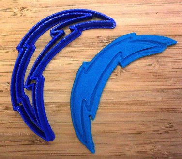 San Diego Chargers Cookie Cutter - Choice of Size (Sports Football) - 3D Printed
