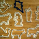 Christmas Cookie Cutters D - Nativity - Choice of 9 Types and 4 Sizes