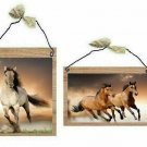 Wild Horse Pictures Western Animals Rustic Wall Hangings Home Decor Plaques