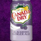 Candle Blackberry Canada Dry Ginger Ale Soda Purple Lavender Candles Scent
