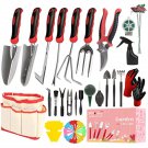 87Pcs Gardening Tools Set, Heavy Duty Garden Tool Kit