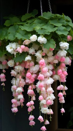 Pink Weeping Begonia &acirc;�� A Cascading Floral Beauty